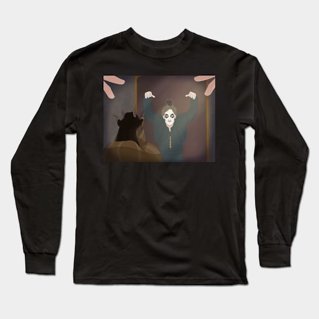the cardinal Long Sleeve T-Shirt by Asthmatic Sithlord